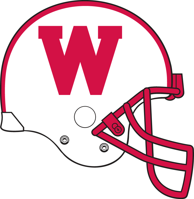 Wisconsin Badgers 1978-1987 Helmet Logo t shirts iron on transfers